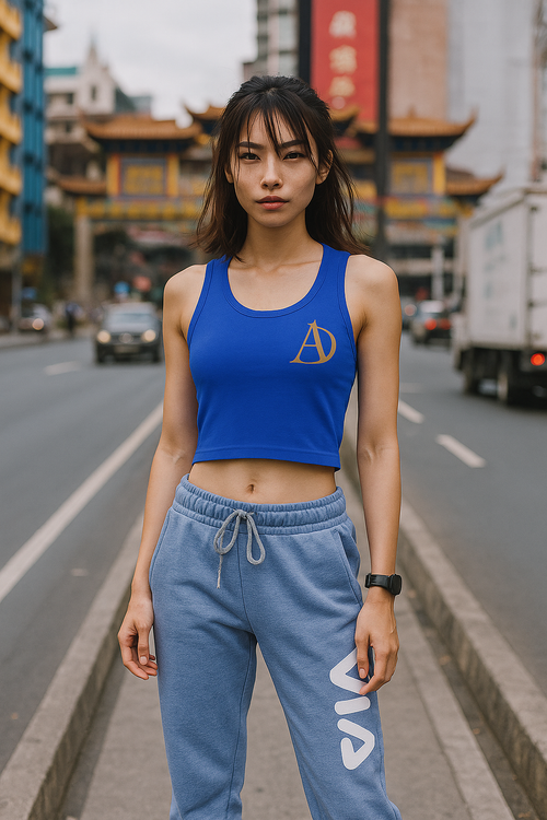 Atlas Drift Gold Monogram Tank